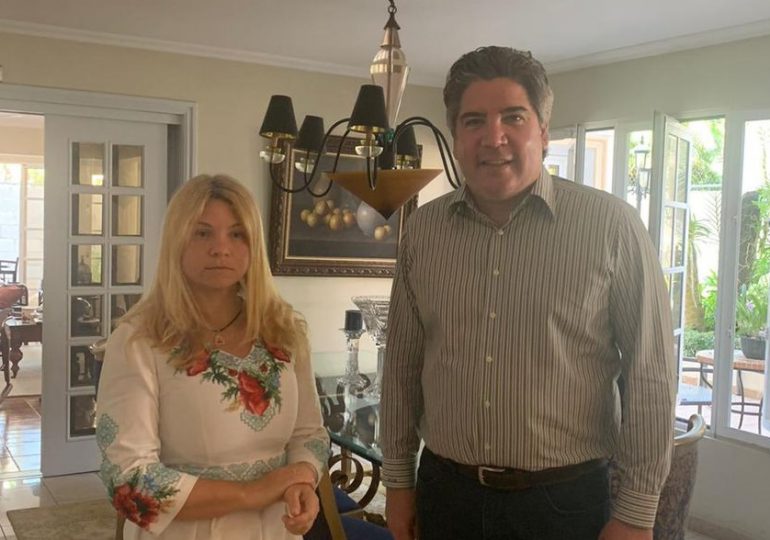 Diputado Miguel Bogaert visita cónsul de Ucrania para brindar apoyo ante conflicto con Rusia