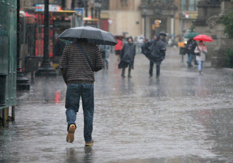 Onamet: Continuarán las lluvias esta tarde