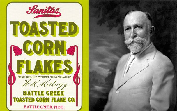 El Dr. John Kellogg: inventó las hojuelas de maíz para evitar la masturbación