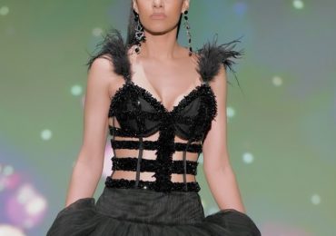 Massiel Taveras cierra, con creaciones de Giannina Azar, Semana de la Moda en Los Ángeles