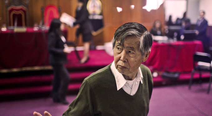 Hospitalizan nuevamente a expresidente peruano Fujimori
