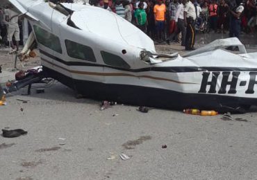 Cae avioneta en Haití y deja un saldo de seis muertos