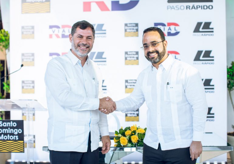 Santo Domingo Motos y RD vial firman acuerdo permitirá 27% vehículos nuevos ahorre costo emisión del “Paso Rápido” en peajes