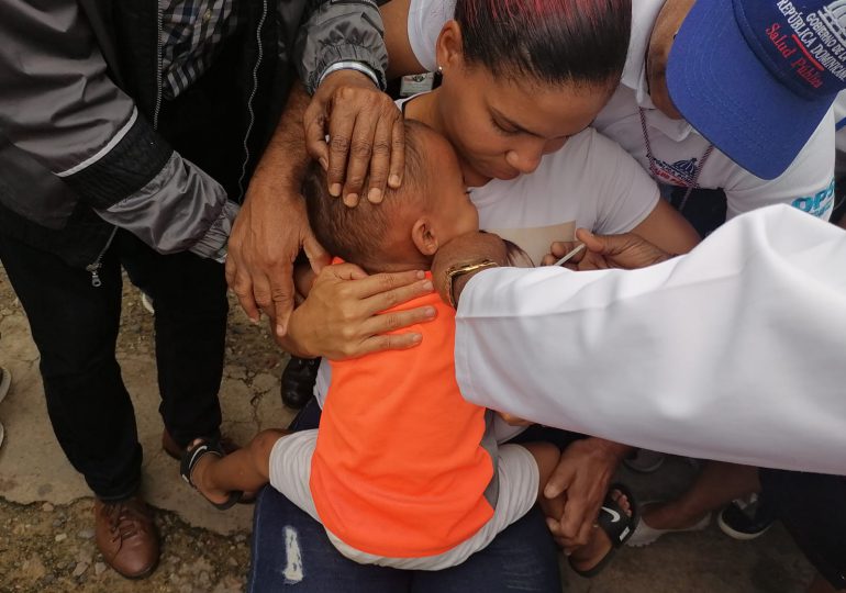 Salud Pública lanza jornada de vacunación a niños de uno a cinco años contra Sarampión y Rubéola