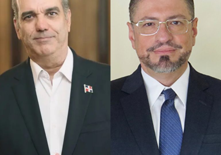 Abinader felicita al electo presidente de Costa Rica, Rodrigo Chaves