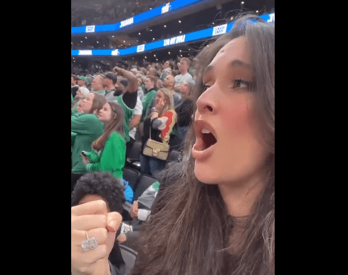 Amelia Vega disfruta de la victoria de Boston y su esposo Al Horford sobre los Nets