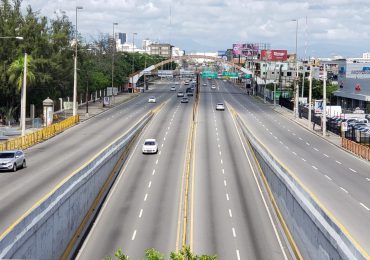 FOTOS | Así lucen calles y avenidas de Santo Domingo en este Viernes Santo