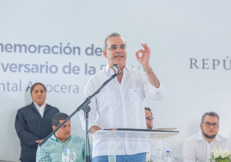 En inicio Cosecha de arroz, presidente Abinader destaca no falta comida en RD