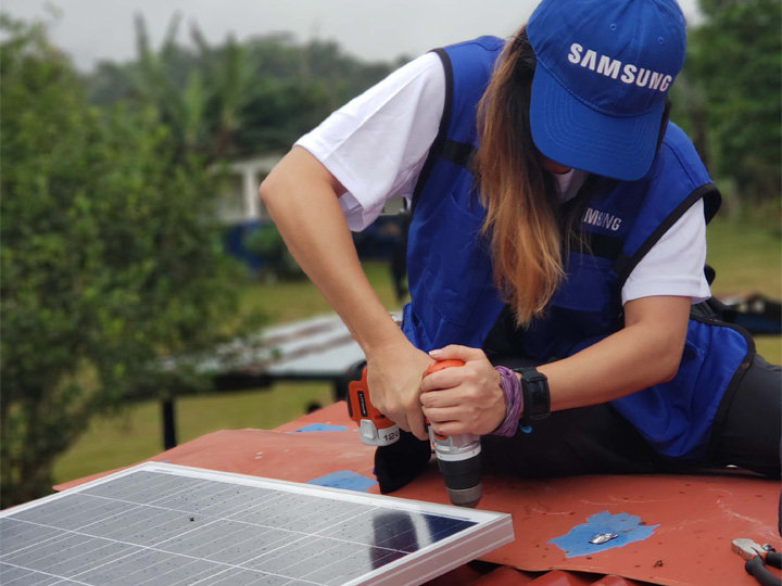 Samsung Electronics opera con vocación ecológica a favor del planeta