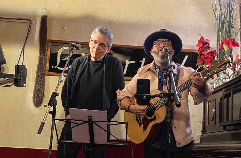 Pavel Núñez y Pedro Guerra unidos en concierto en España