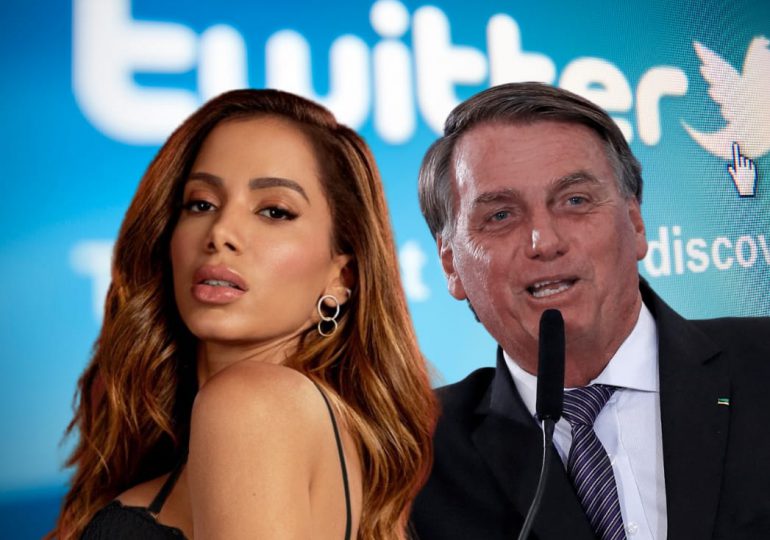 La cantante Anitta bloquea a Bolsonaro en Twitter: "Búscate algo para hacer"