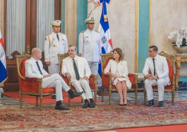 VIDEO | Presidente Abinader recibe cartas credenciales de ocho nuevos embajadores