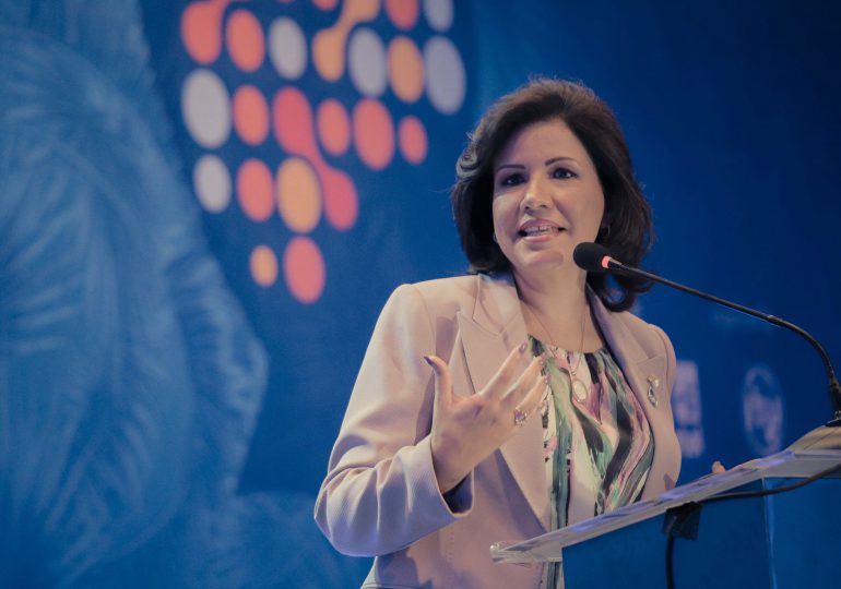 Margarita Cedeño:“Abinader impulsa un proyecto de poder no un proyecto de país”