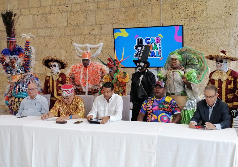 ADN anuncia desfile carnaval del Distrito Nacional el domingo primero de mayo