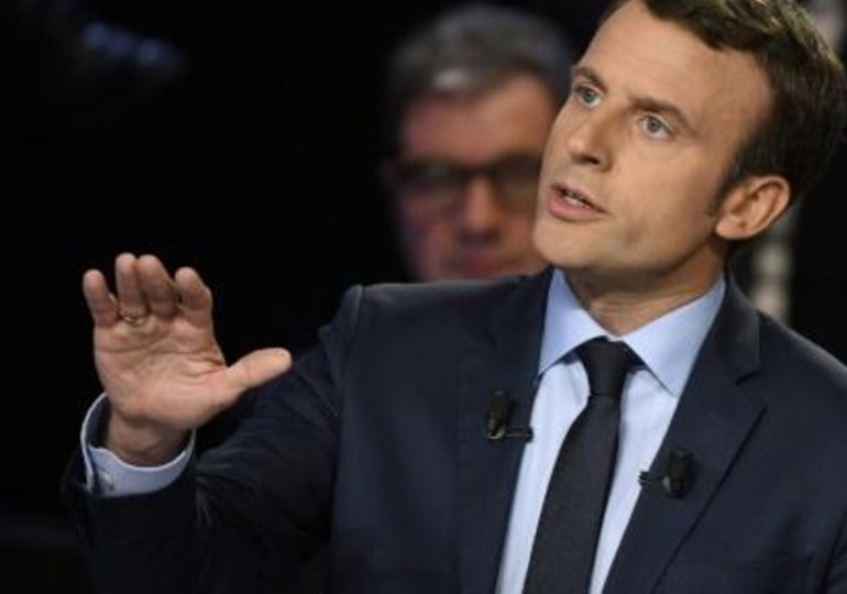 Macron ataca a Le Pen en el último día de campaña de la presidencial en Francia