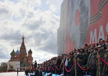 Rusia justifica la guerra en Ucrania durante la celebración de la victoria de 1945 contra los nazis