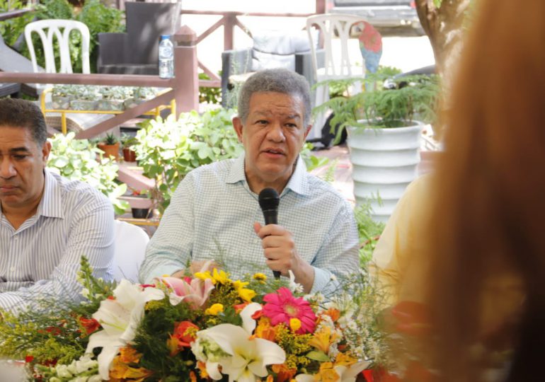 Vídeo| Leonel Fernández asegura está sintiendo “el apoyo por todas partes”