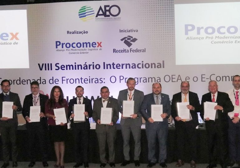 DGA firma Acuerdo de Reconocimiento Mutuo con diez países de la región para facilidades aduaneras a los OEA