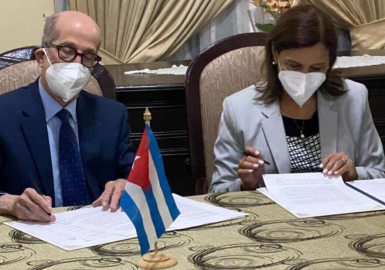 República Dominicana y Cuba firman acuerdo de cooperación en Cambio Climático