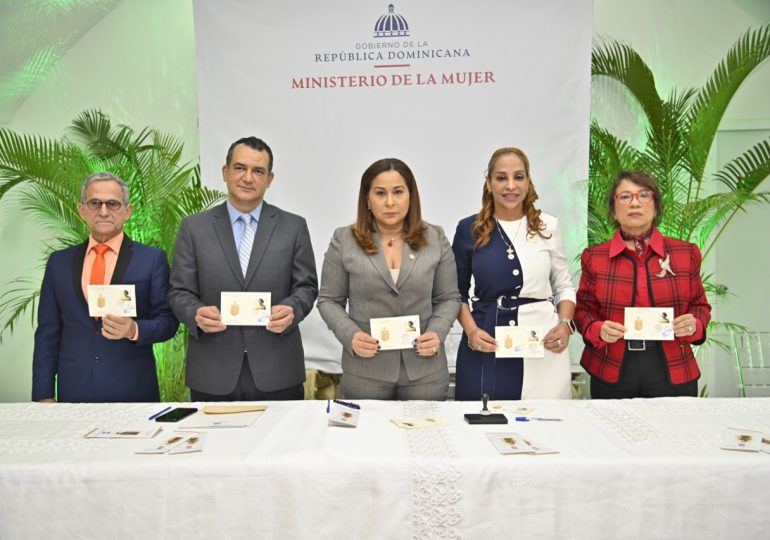 Instituciones lanzan emisión postal dedicada a Abigail Mejía pionera del sufragismo femenino