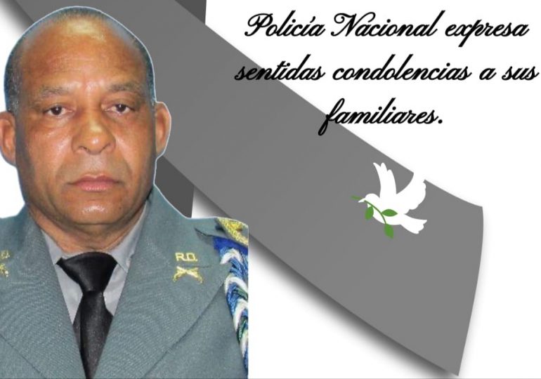 PN expresa  condolencias a familiares por muerte de coronel  Luis Antonio Peña Reynoso