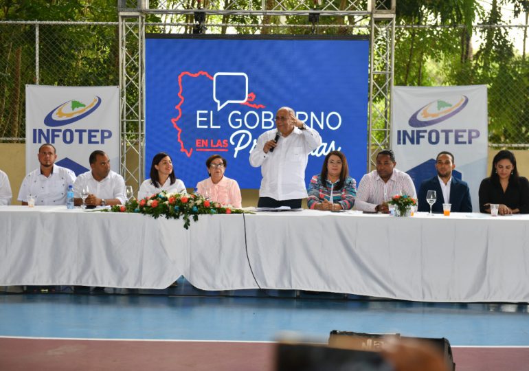 Santos Badía anuncia apertura de Zona Franca de provincia Hermanas Mirabal y Centro Tecnológico del INFOTEP
