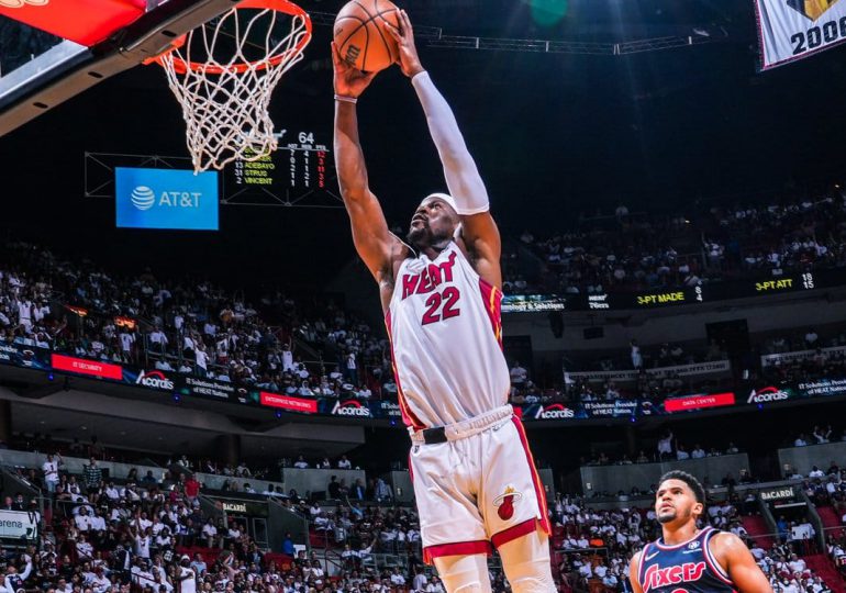 Los Miami Heat vencen a los Sixers y se van 2-0 arriba en semifinal del Este