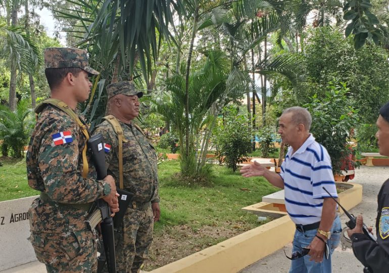 Militares recorren lugares de Ocoa en prevención ante llamado de protesta