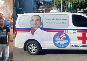 Senador Carlos Gómez entregó dos modernas ambulancias en Espaillat