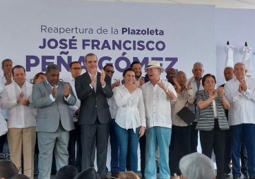 Reabren plazoleta José Francisco Peña Gómez y la convierten en centro de capacitación