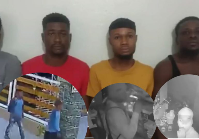 Apresan a 4 supuestos ladrones de nacionalidad haitiana en Jarabacoa