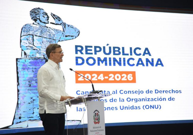 VIDEO|República Dominicana presenta candidatura al Consejo de Derechos Humanos de la ONU