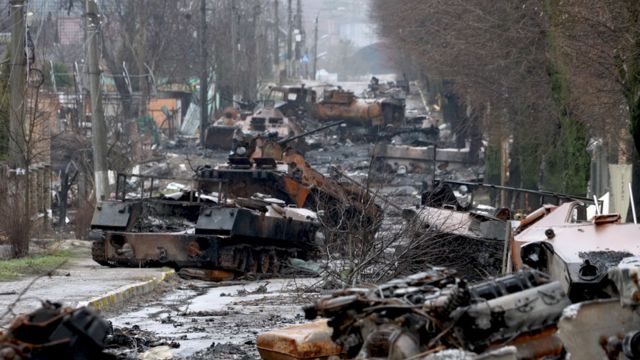 Policía alemana investiga cientos de posibles crímenes de guerra cometidos en Ucrania