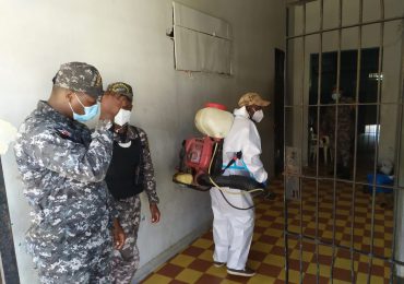 DPS interviene cárcel preventiva de cuartel de Cotuí tras recluso dar positivo a COVID-19