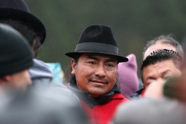 Líder de protesta en Ecuador dice que gobierno no ofrece garantías para diálogo