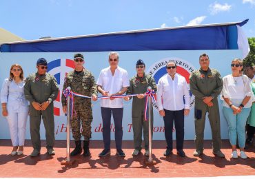 Presidente Abinader entrega nuevas infraestructuras en Base Aérea de Puerto Plata