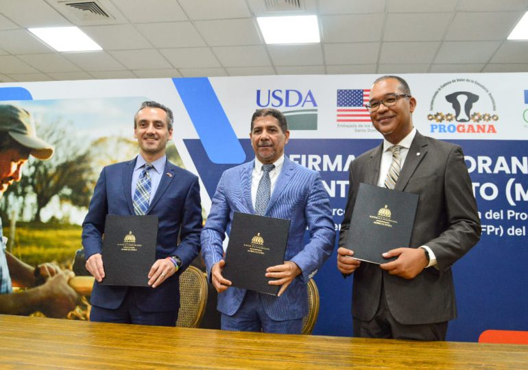 Embajada de EEUU, el Ministerio de Agricultura y NCBA/CLUSA extienden programa en apoyo a sectores lácteos y cárnicos