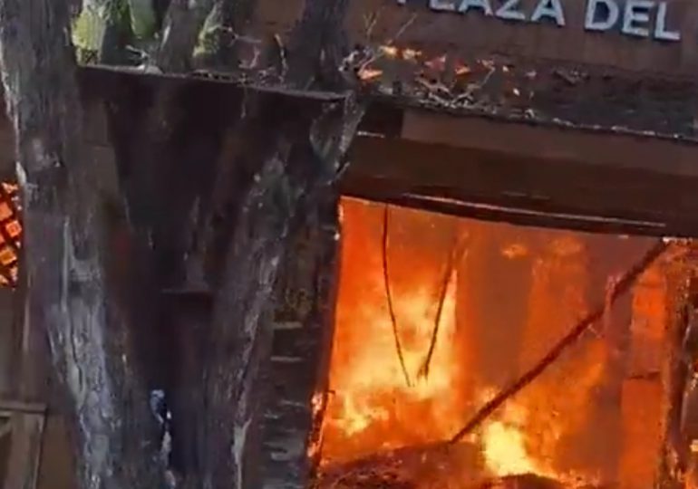 Vídeo| Incendio reduce en cenizas el restaurante "LUMAKA" en Boca Chica