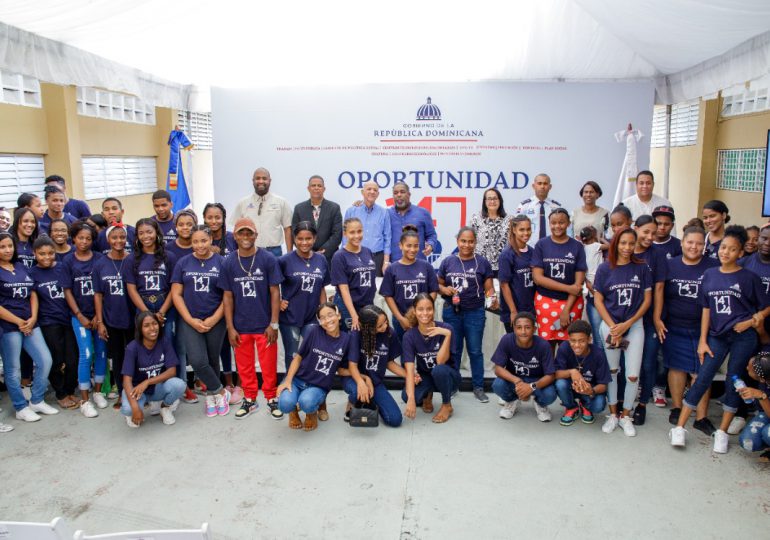 Gabinete de Política Social abre cinco centros de capacitación de “Oportunidad 14-24 en Hato Mayor