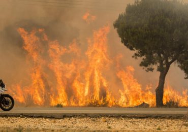 Tres mil personas evacuadas de parque de recreo en España por incendio forestal