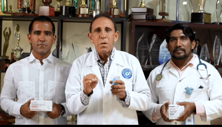 VIDEO | Doctor Cruz Jiminián anuncia donación de efectivo medicamento contra el cáncer