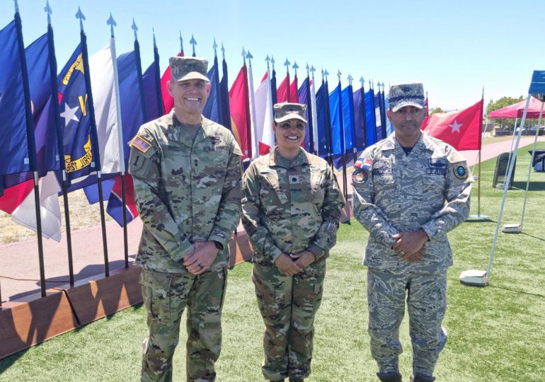 La dominicana Marisol Chalas asume mando en Base Militar de Entrenamiento USA