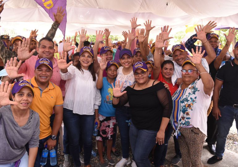 Margarita Cedeño: “Represento el regreso seguro del PLD al poder”