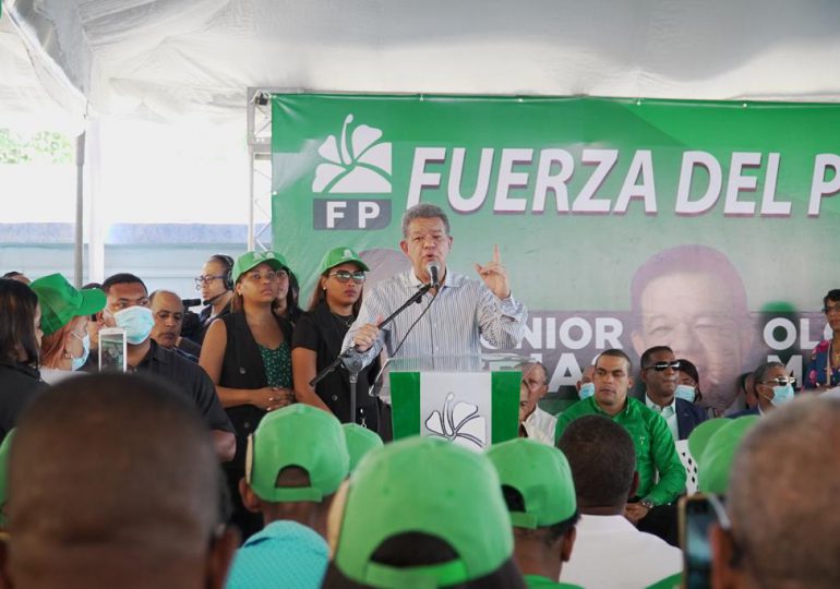 Leonel Fernández: El PRM es incapaz para resolver los problemas elementales del país