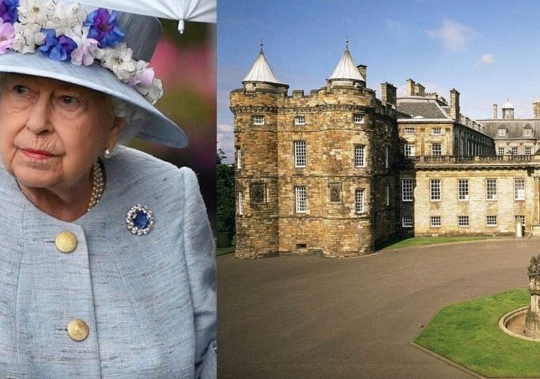 La reina Isabel II en Escocia para la "semana de Holyrood"