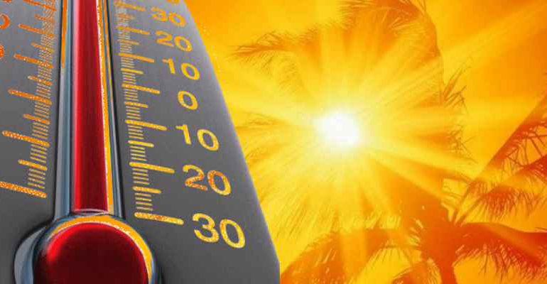 Temperaturas calurosas y en la tarde aguaceros por efectos de vaguada