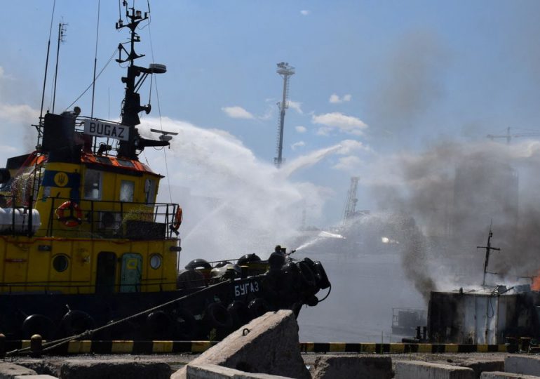 Rusia niega haber atacado puerto ucraniano de Odesa, según Turquía