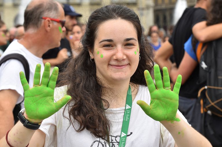 Jóvenes de todo el mundo debaten sobre el cambio climático en Turín