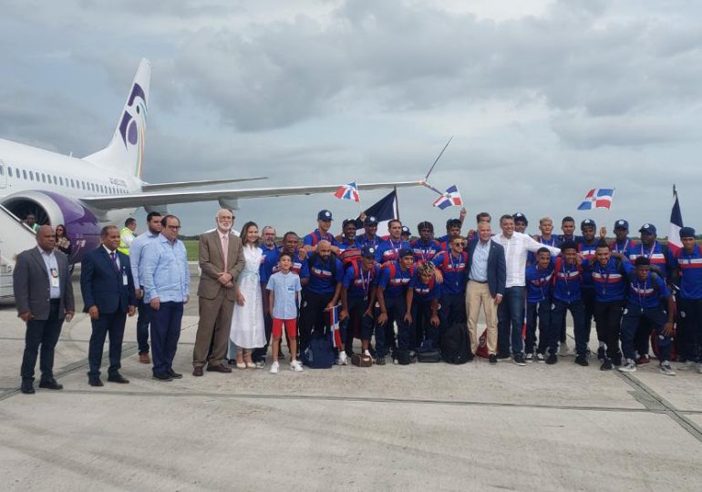 Vídeo| Llega al país selección sub-20, tras clasificación al mundial de fútbol y a los Juegos Olímpicos