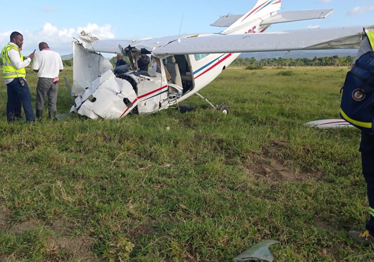 Galería | Reportan accidente aéreo en Montellano